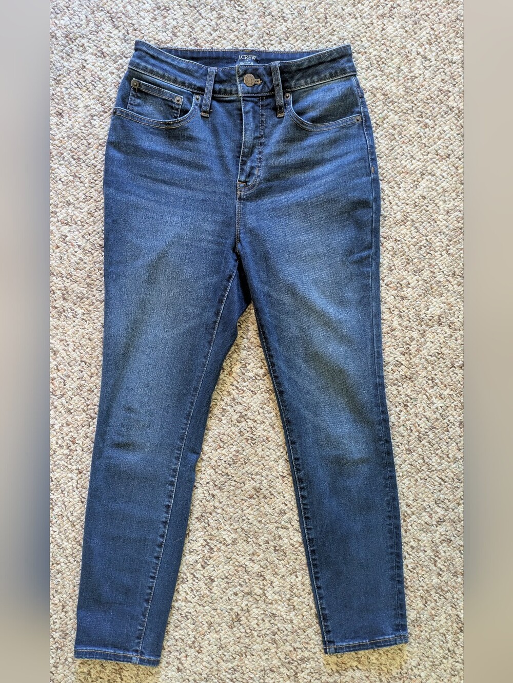 JCrew Curvy 10 Inch High Rise Skinny Petite
